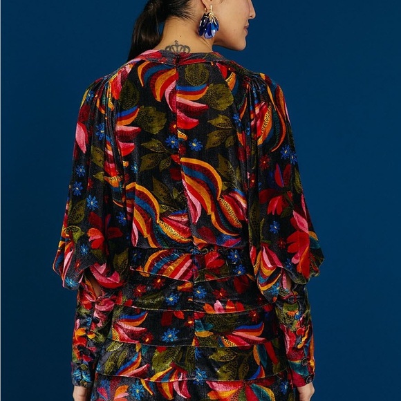 🆕 Farm Rio 🆕
Banana Sky Mini Dress - Picture 2 of 7